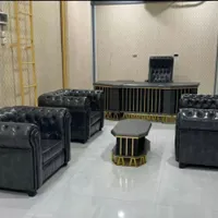 صندلی چرخ جک مبل بادی چرم پارچه استیل راحت فلز|دفتر کار|ایلام, |دیوار