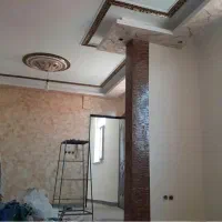 نقاشی ساختمان و درب و پنجره و لکه گیری|خدمات پیشه و مهارت|اسدآباد, |دیوار