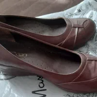 کفش  طبی رنگ عسلی پررنگ سایز ۳۸