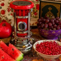 چراغ علاءالدین نفتی برای شب یلدا کرج البرز