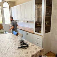 بازسازی کابینت باروکش وکیوم-خدمات سی ان‌ سی-وکیوم|خدمات پیشه و مهارت|اراک, |دیوار