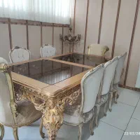 میز نهار خوری لوکس 8نفره