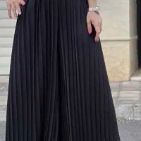 دامن پیلیسه پلیسه مجلسی شلوار پلیسه