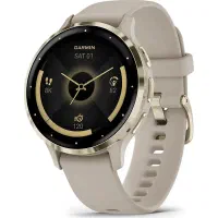 ساعت گارمین ونو garmin venu 3s در حد نو رنگ Ivory