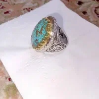 انگشتر فیروزه نیشابوری گرمی ۲۵۰هزارتومان|جواهرات|کرمانشاه, |دیوار