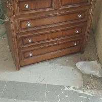 کمد لباسی دو عدد و دراور