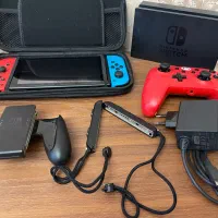 Nintendo switch V2 - لوازم کامل|کنسول، بازی ویدئویی و آنلاین|تهران, ایوانک|دیوار