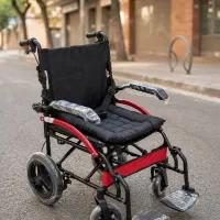 ویلچر مدل ۸۶۳ البالویی جدید  ۳ روز استفاده شده