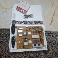 بردپاور الجی65 اینچ uB98000ریموت کنترل وعینک3D