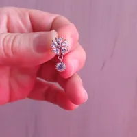 گوشواره نقره با عیار 925 نو