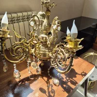 لوستر|لوستر و چراغ آویز|اصفهان, خانه اصفهان|دیوار