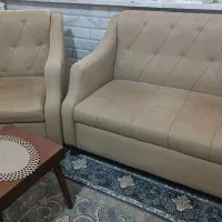 مبلمان هفت نفره با کاور|مبلمان خانگی و میز عسلی|کرج, حسن آباد|دیوار
