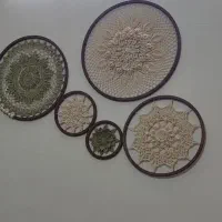 دیوارکوب ورومیزی دستبافت|پرده، رانر، رومیزی|اسلامشهر, مظفریه|دیوار