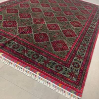 فرش دستباف کرک جفت ۶ متری سبزجفت ۹ لاکیشم داریم|فرش|مشکیندشت, |دیوار
