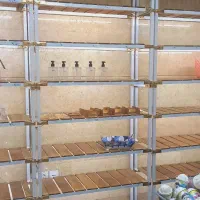 قفسه فلزی و چوبی|کتابخانه، شلف، قفسه‌های دیواری|تهران, افسریه شمالی|دیوار