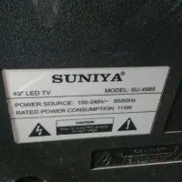 دوعددLED   ۴۹ضربه خورده تصویرنداره..