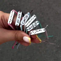 دستبندهای استیل و نخی رنگ ثابت