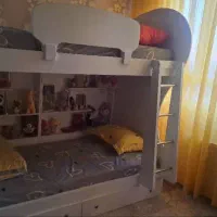 تخت دوطبقه کاملا سالم