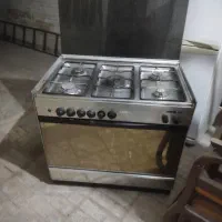 گاز فر دار استیل|اجاق گاز و لوازم برقی پخت‌وپز|مشهد, شهرک ابوذر|دیوار