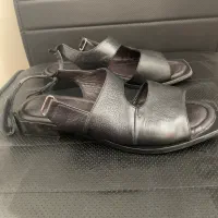 صندل زنانه چرم با زیره طبی|کیف، کفش، کمربند|رودهن, |دیوار