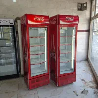 دو عدد یخچال ایستاده عرض ۶۰ زاگرس کوکاکولا درحد نو