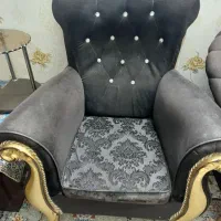 مبل ۷ نفره|مبلمان خانگی و میز عسلی|شاهین‌شهر, مسکن مهر|دیوار