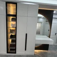 کمد لباس/ تخت خواب / تخت کم جا / میز تی وی/ کمد|تخت و سرویس خواب|الوند, |دیوار