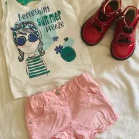 انواع لباس های مجلسی ست دخترانه تا ۲ سال خیلی شیک|کفش و لباس بچه|کیش, |دیوار