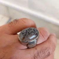 انگشتر خطی فاخر رکاب درویش