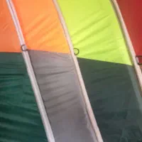 چادر مسافرتی پارچه آکسفورد ۱۲ نفره گرد تاشو|کوهنوردی و کمپینگ|شاهین‌شهر, شهرک هشت بهشت|دیوار