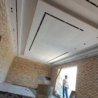 کناف،سقف کاذب،لاین نوری بدون واسطه