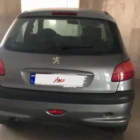 ۲۰۶ تیپ ۶ اتومات|خودرو سواری و وانت|تهران, عباس‌آباد|دیوار