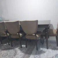 میز ناهار خوری ۶نفره چوبی
