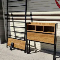 تخت خواب،سرویس خواب چوب و فلز آرتا متال