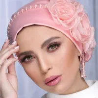 توربان و هدشال مجلسی نگین دوزی|لباس|قم, سراجه|دیوار