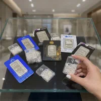 شمش و ساچمه نقره زیر قیمت کل ایران +20 برند و طلا
