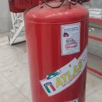 کمپرسور ۲۵۰لیتری و جارو برقی ۳موتوره