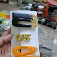 گیره سر رزینی یلدایی|زیورآلات و اکسسوری|رودسر, |دیوار