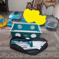 تعدادی وسایل کودک در حد نو|اسباب و اثاث بچه|شیراز, شیشه‌گری|دیوار