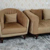 مبل 7نفره و میز نهار خوری 4نفره در حد نو|مبلمان خانگی و میز عسلی|بندرعباس, |دیوار