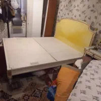 تخت خواب چوبی دو نفره|تخت و سرویس خواب|تهران, تولید دارو|دیوار