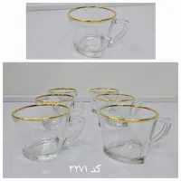 فنجان لب طلایی در چندین طرح و مدل