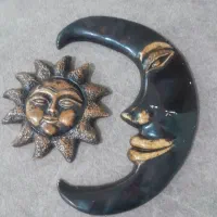 دیوار کوب ماه وخورشید