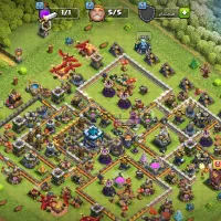 ۷ عدد اکانت کلش با قبیله سطح. ۱۴|کنسول، بازی ویدئویی و آنلاین|رشت, کوی فکوری|دیوار