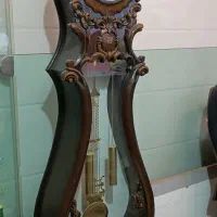ساعت ایستاده تمام چوب راش