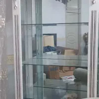 بوفه سفید چوبی