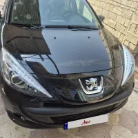 207 مشکی پانا با رینگ صفر سال ۴۰۵