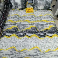 روتختی‌لحاف۲دونفره طرح‌سنگ سفیدمشکی‌معروف|سرویس روتختی|مشهد, عیدگاه|دیوار