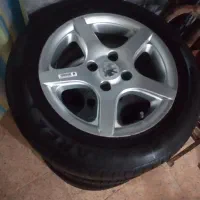 رینگ و لاستیک پنج پر سایز ۱۵|قطعات یدکی و لوازم جانبی|ایجرود, |دیوار