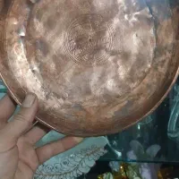 تابه مسی قدیمی|کلکسیون اشیاء عتیقه|بناب, |دیوار